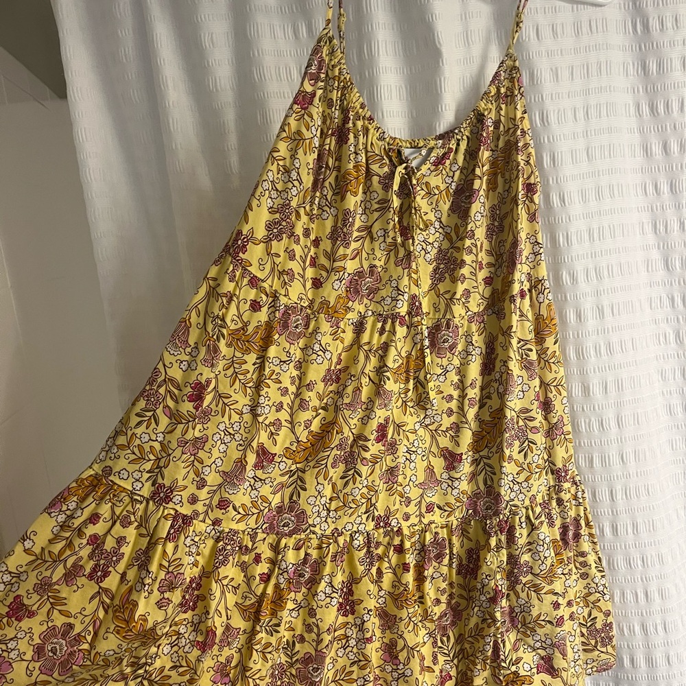 Floral Yellow Sundress